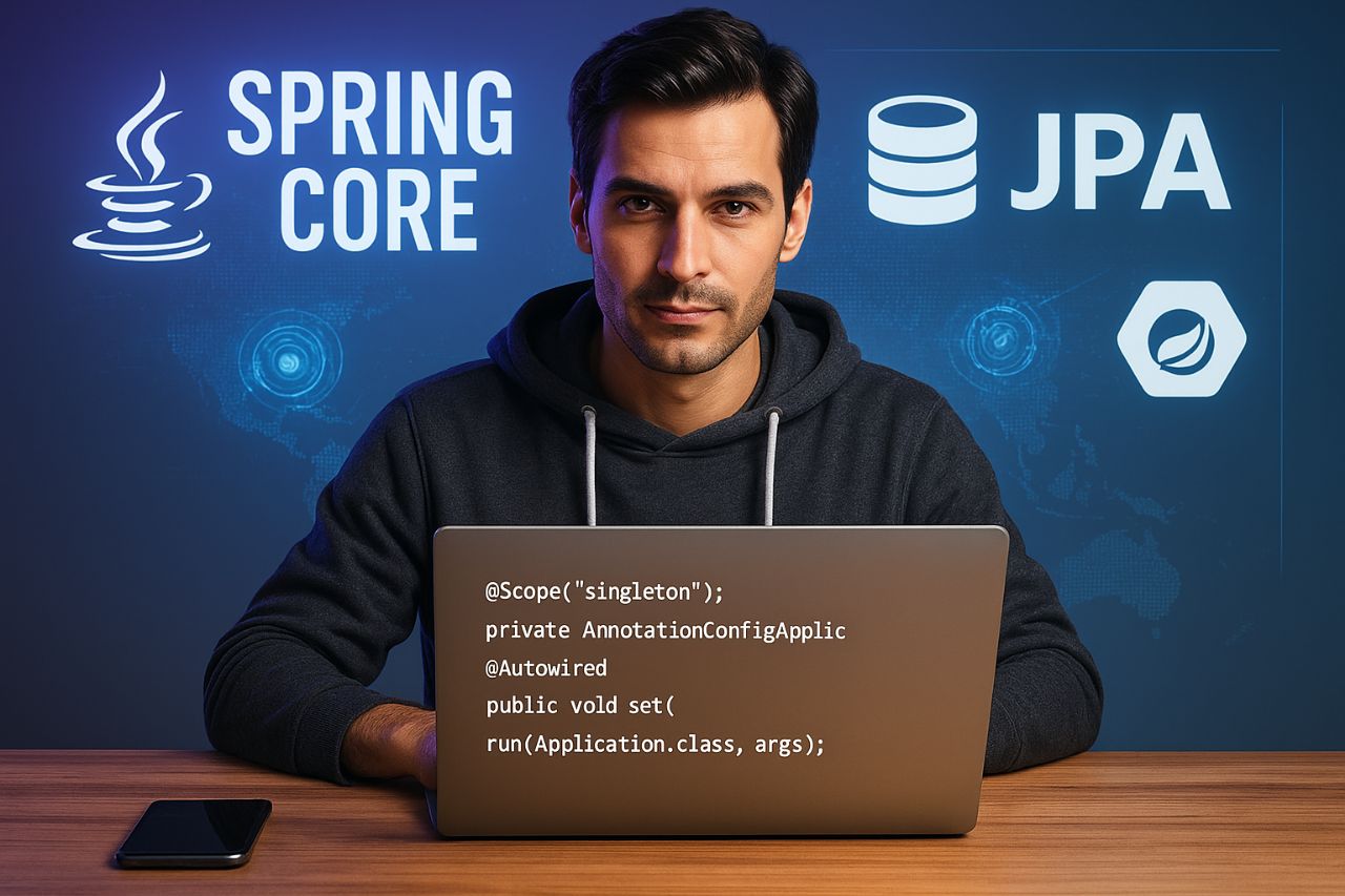 دوره طلایی Spring Core